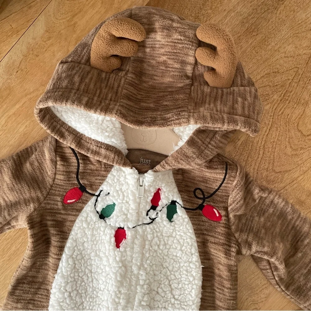KIDS: Carters Baby Reindeer Jumpsuit
